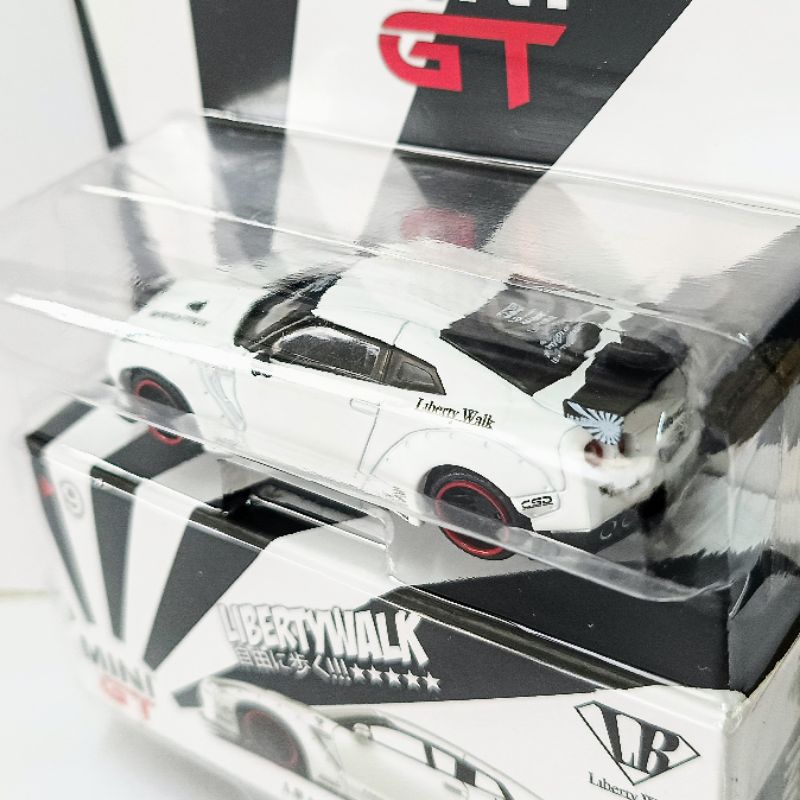 Jual Mini GT 9 LB Works Nissan GTR (R35) Matte White | Shopee