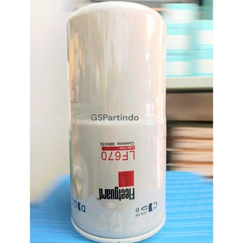 Jual Fleetguard LF670 - Filter Oli / Oil / Lube - Cummins 3889310 ...