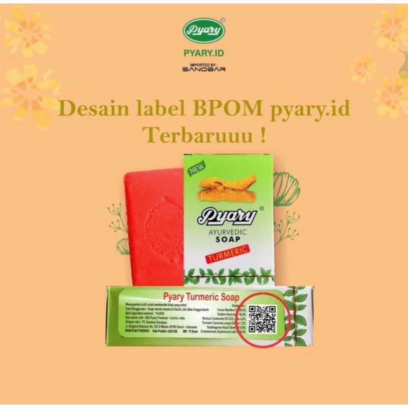Sabun Arab Pyary Turmeric