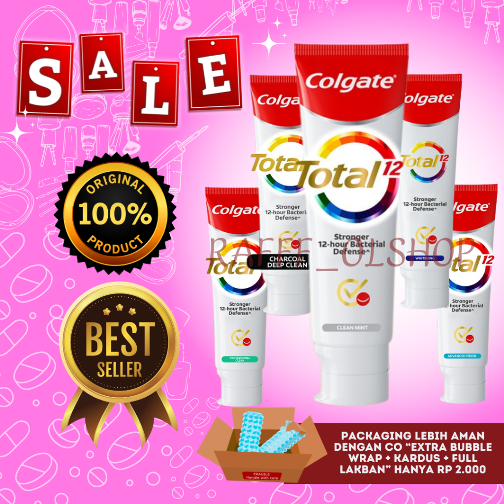Jual COLGATE TOTAL 12 150 GRAM | PASTA GIGI | Shopee Indonesia