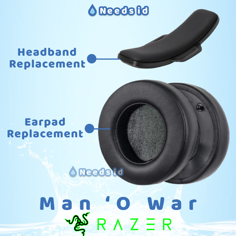 Jual Busa Pengganti Razer Man O War / Man'O War Bantalan Earpad Earcup ...