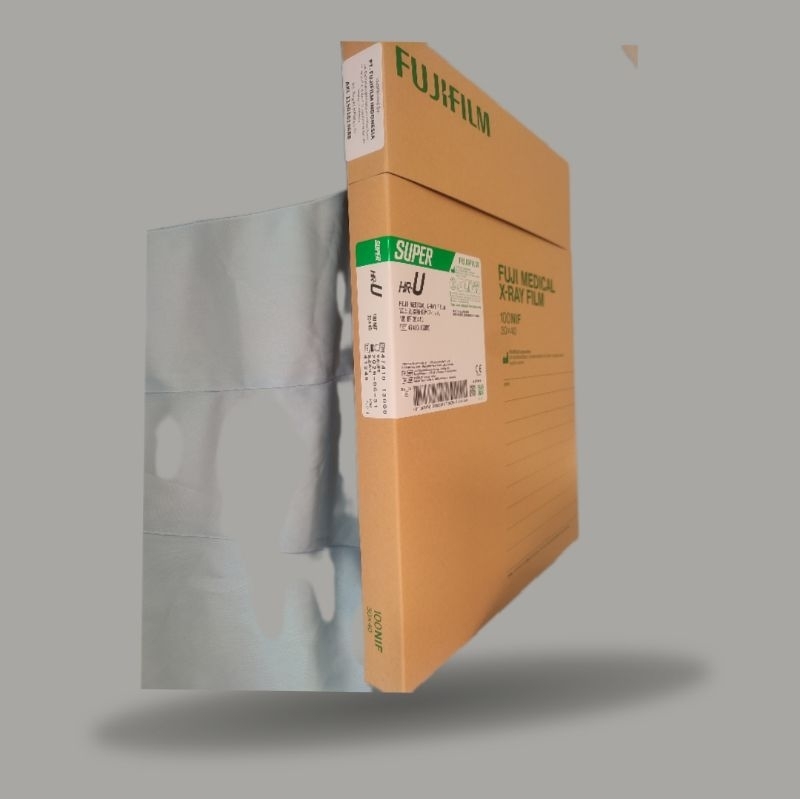 Jual fuji medical xray film SHR-U 30x40 radiologi film ronsen rongsen ...