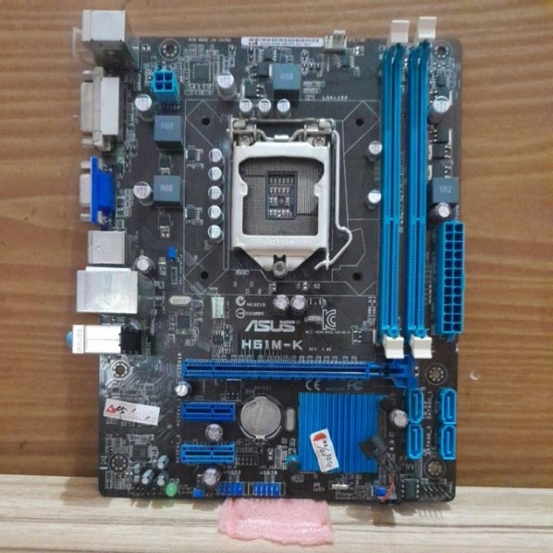 Jual Asus H61 M-K Motherboard original DDR3 Socket 1155 | Shopee Indonesia