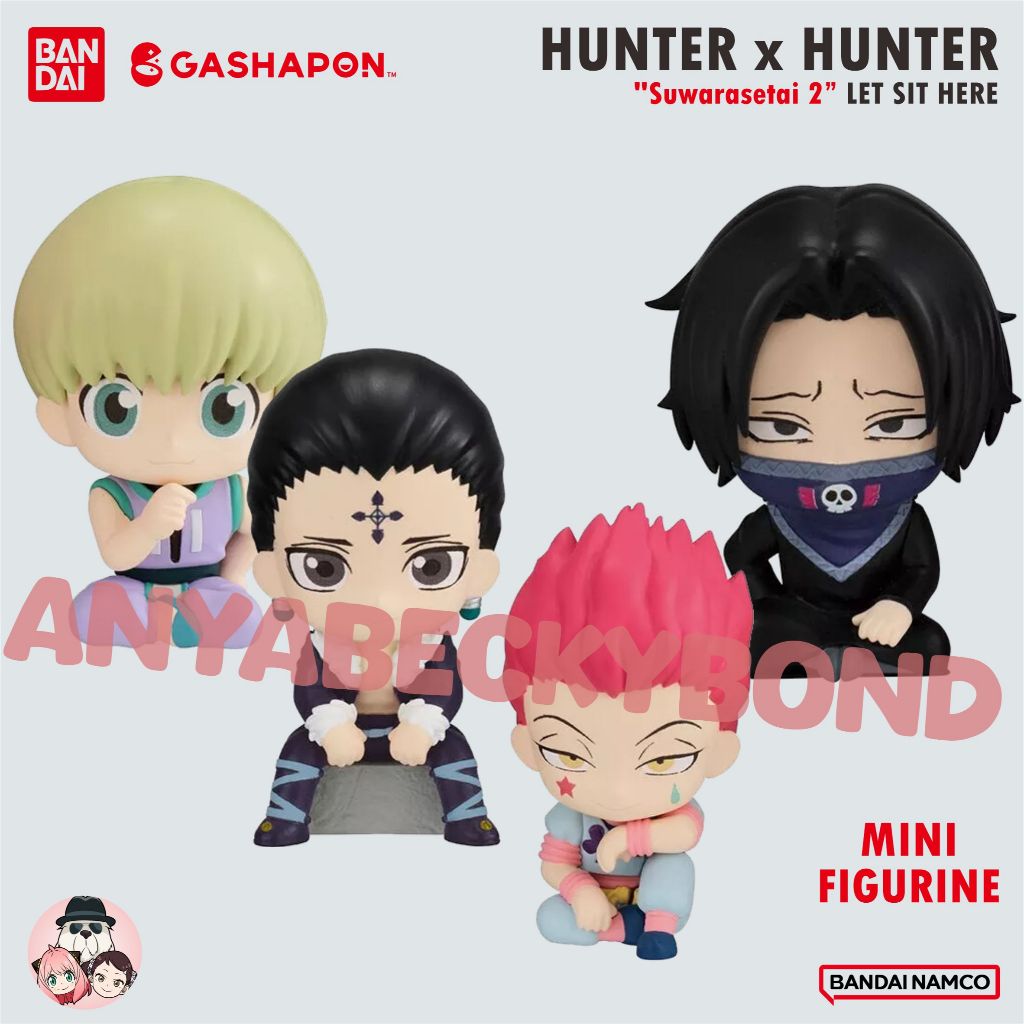 Jual Gashapon Hunter X Hunter Suwarasetai Gacha Hunter Bandai Namco