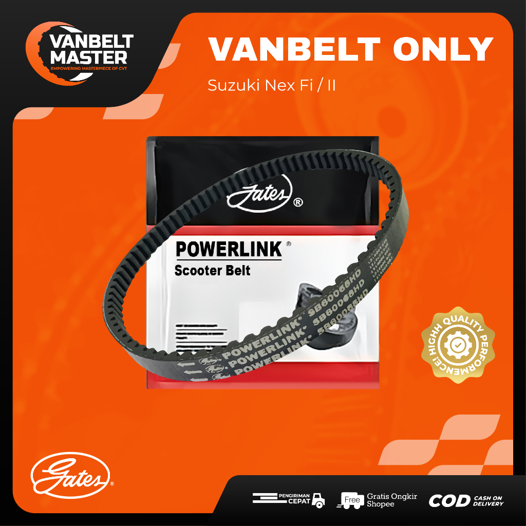 Jual Gates Powerlink Vanbelt V Belt Van Belt Suzuki Skydrive Skywave ...