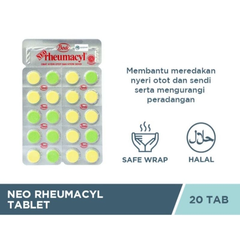 Jual neo rheumacyl 1 strip | Shopee Indonesia