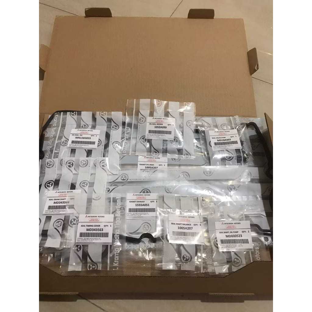 Jual PAKING SET PACKING FULL SET TRITON PAJERO 2.5CC 4D56T (PLAT ...