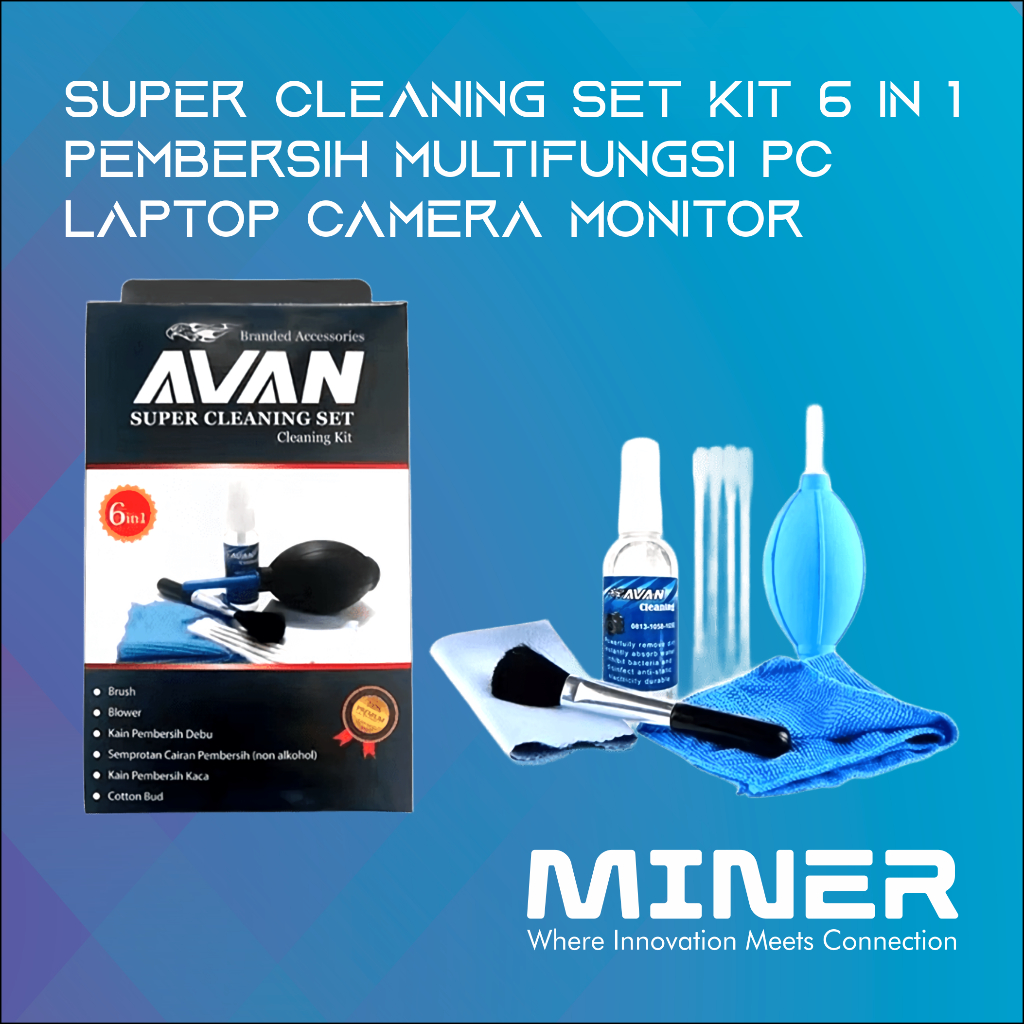 Jual Cleaning Set Kit Pembersih PC, Laptop, Camera, Monitor | Shopee ...