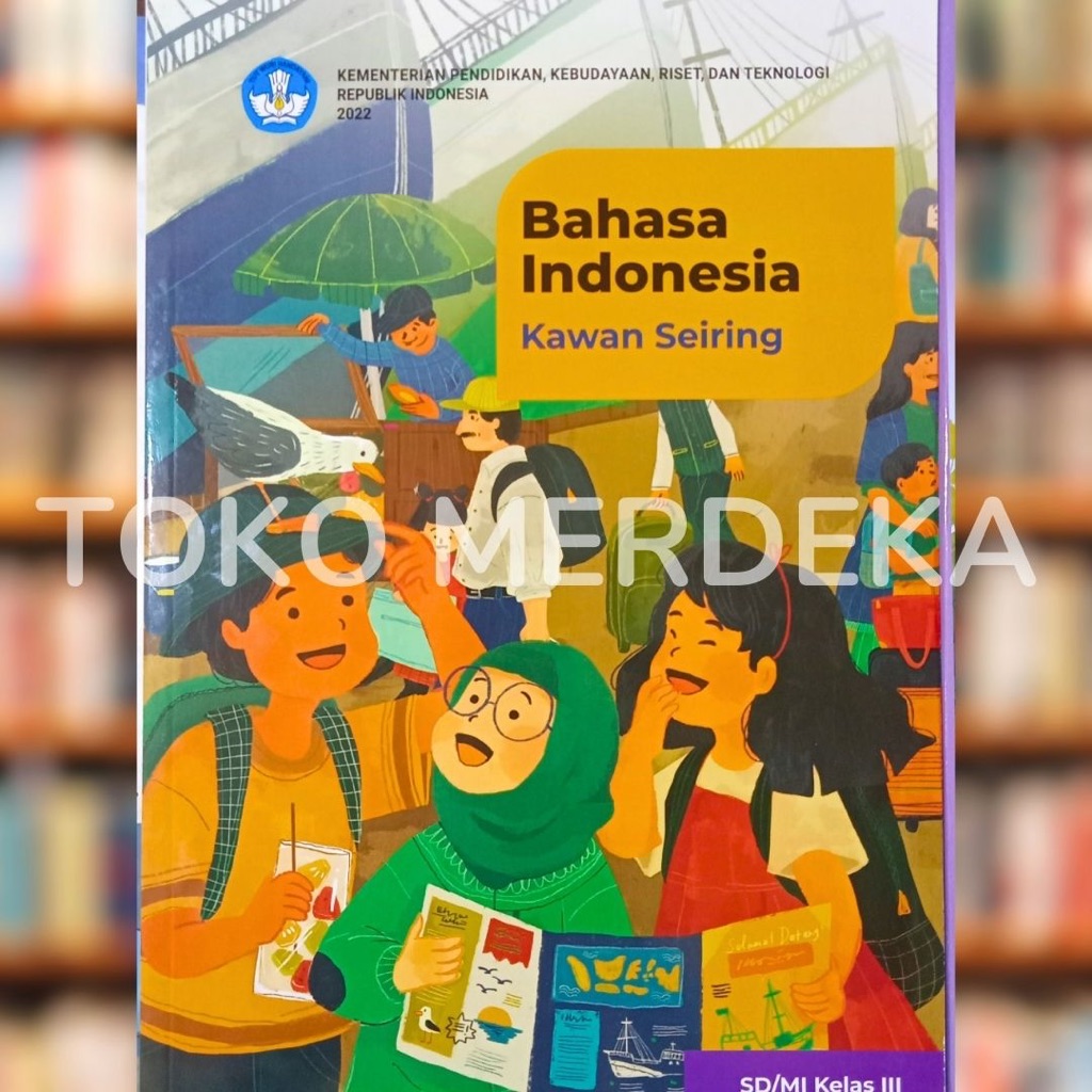Jual Buku paket SD Bahasa Indonesia kelas 3 Diknas Kurikulum Merdeka ...