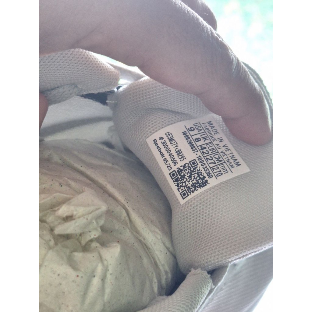 Sepatu Reebok Qr Code Reebok Shoes Barcode Scanner Reebok Smash