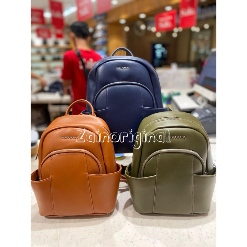 READY ORIGINAL HUSH PUPPIES RICA BACKPACK NEW ARRIVAL