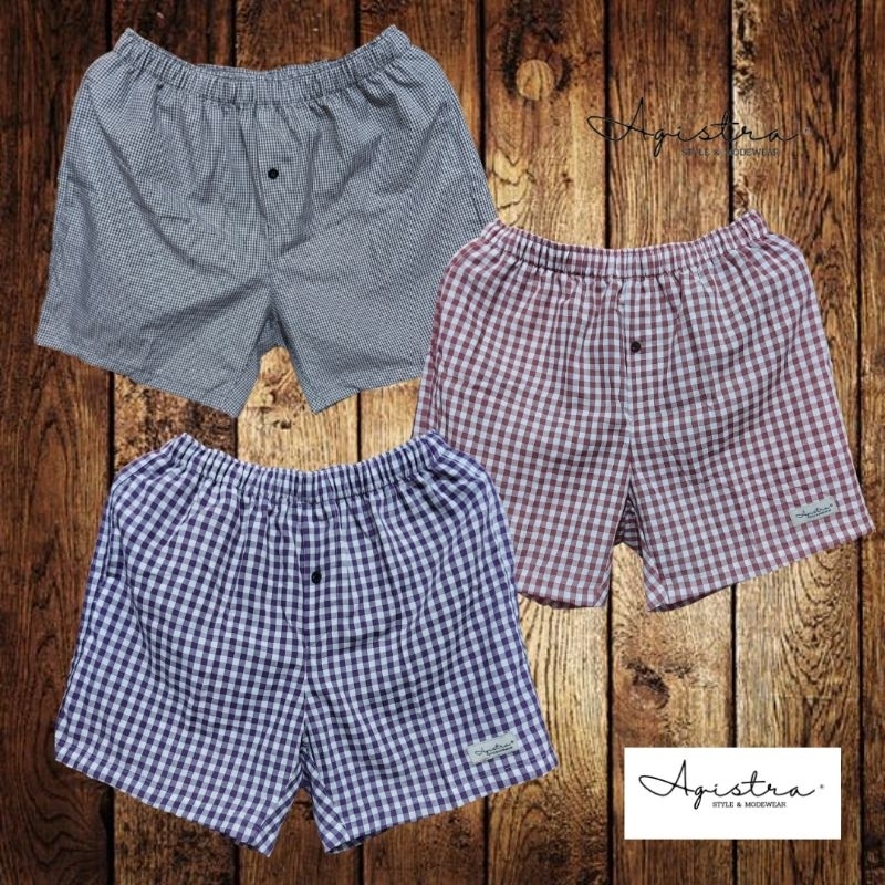 Jual boxer premium katun (unisex) | Shopee Indonesia