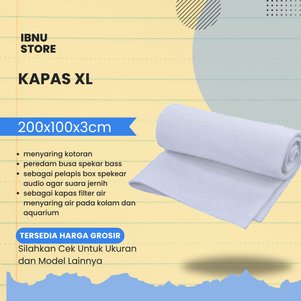 Jual Busa Box Speaker - Dakron Busa Peredam Suara Box Speaker Bass ...