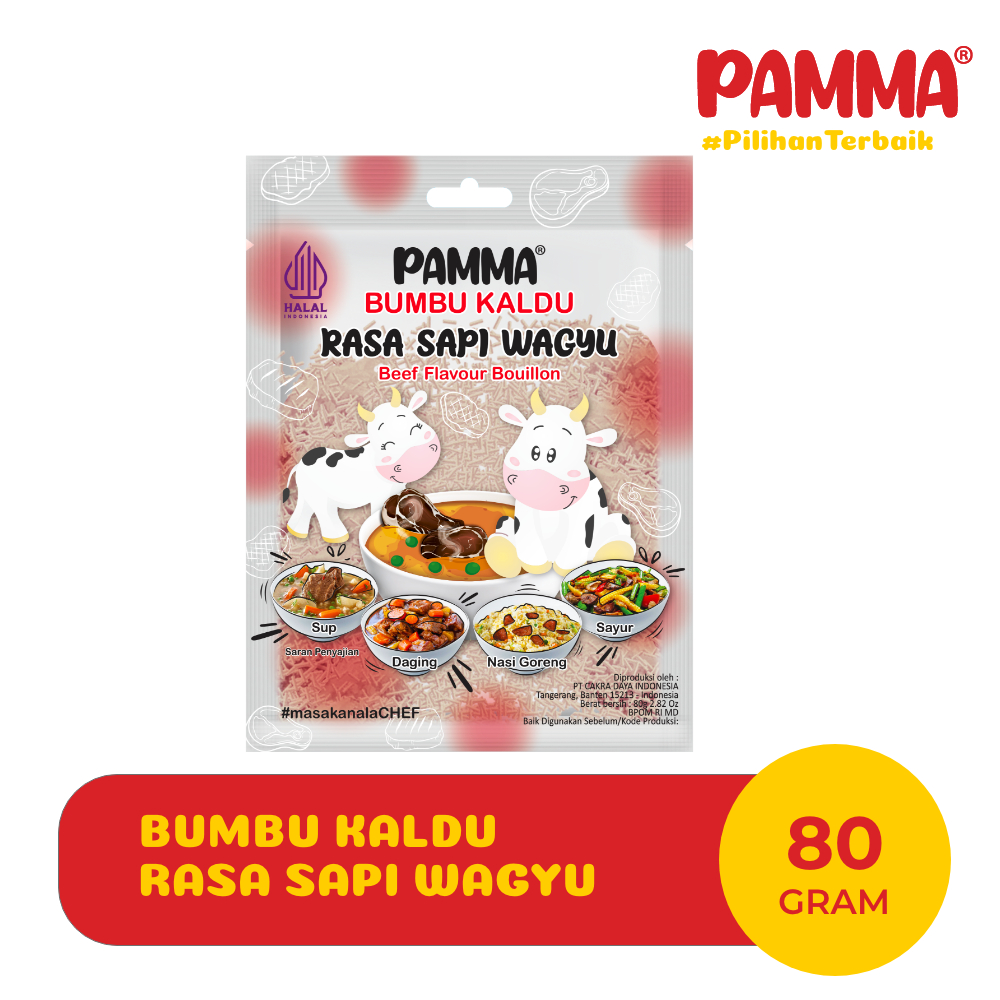Jual [Kaldu Sapi Gurih] Pamma Bumbu Kaldu Rasa Sapi Wagyu | Shopee ...