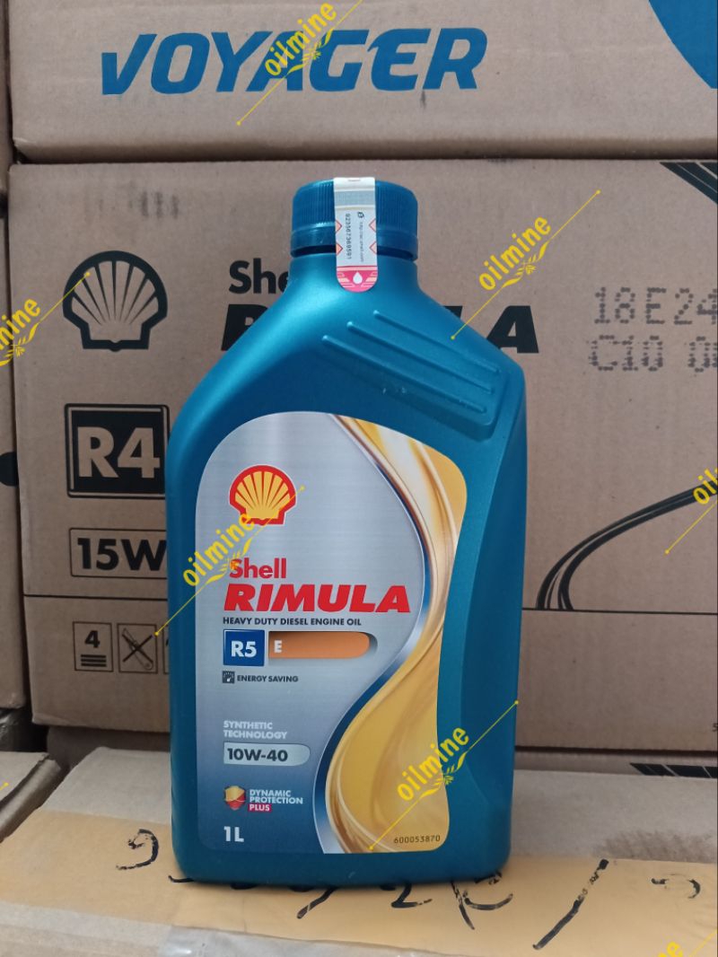 Jual Shell Rimula R5E 10W-40 API CI-4 Oli Diesel Semi Sintetis | Shopee ...