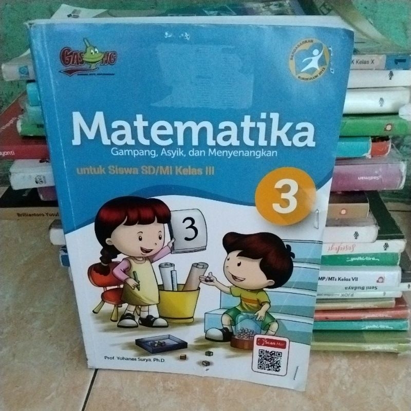 Jual BUKU MATEMATIKA UNTUK SD KELAS III/3 YOHANES SURYA | Shopee Indonesia