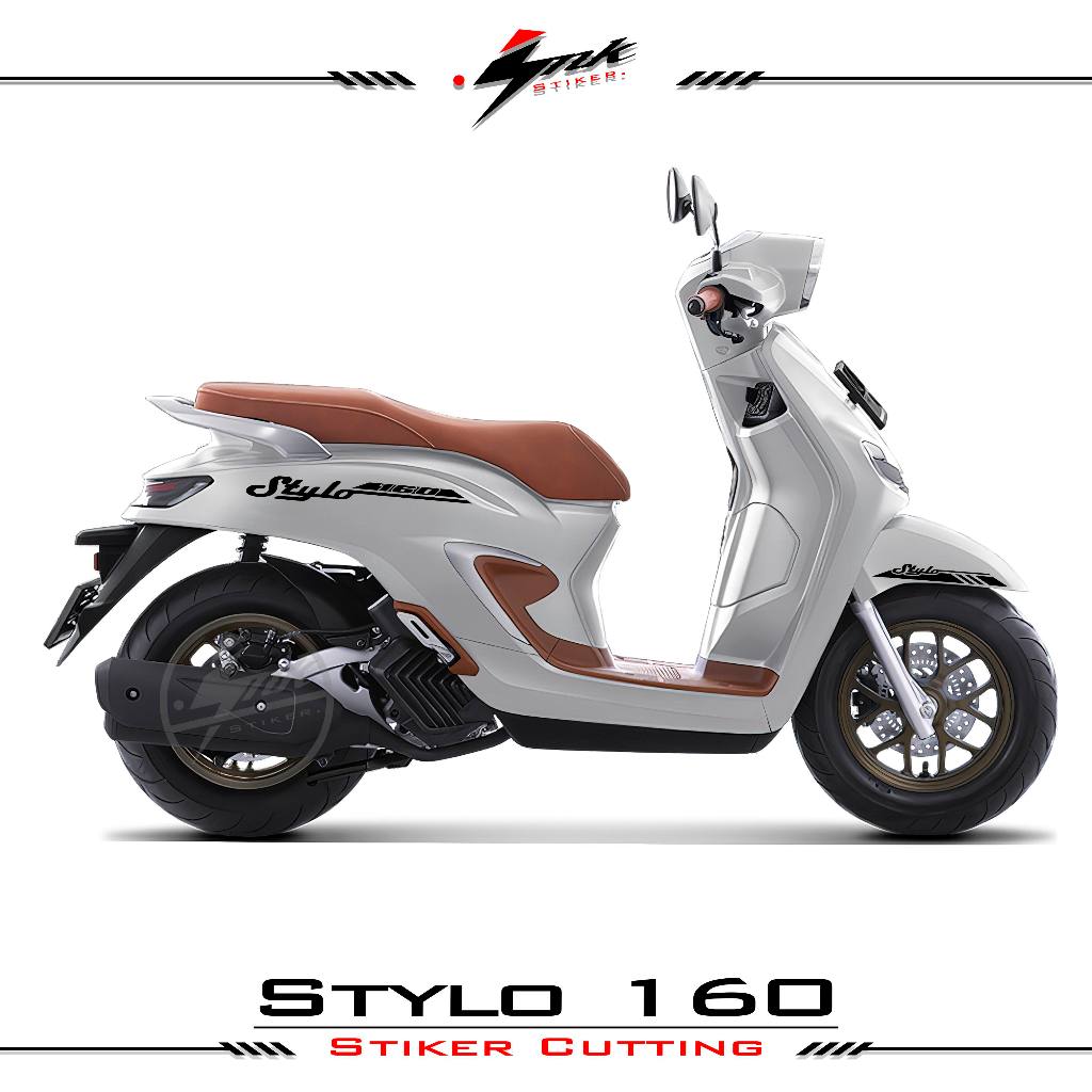 Jual Stiker Cutting Honda Stylo 160 Tribal Variasi Stiker Catting Stylo ...