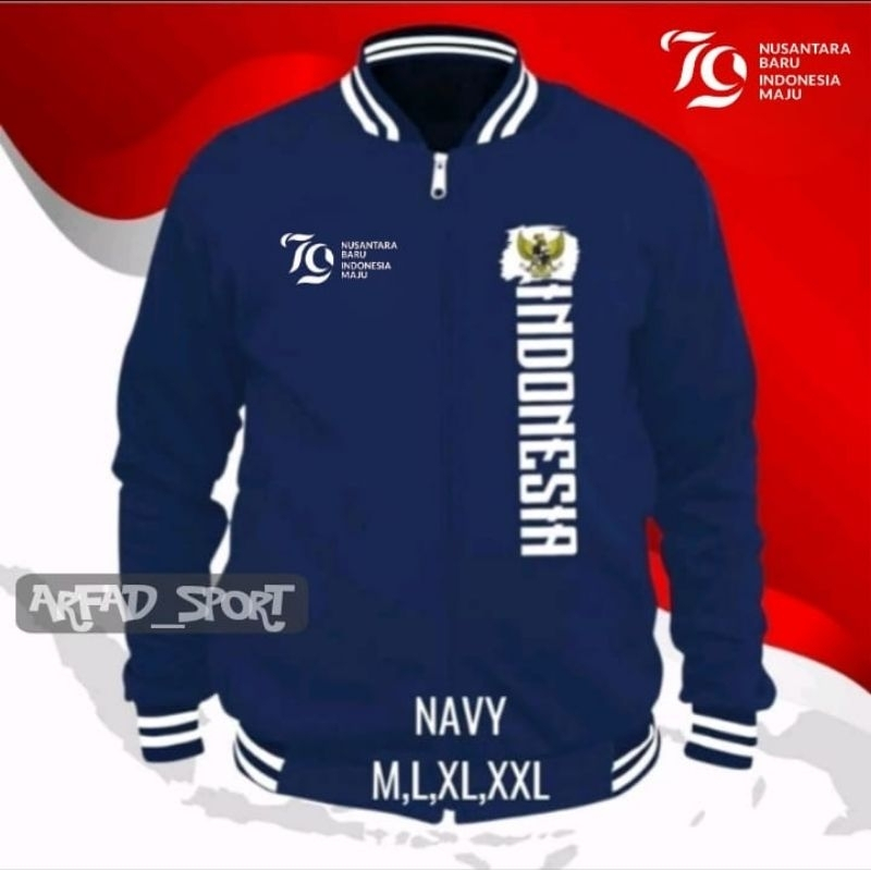 Jual JAKET HOODIE VARSITY DISTRO TIMNAS INDONESIA TERBARU SPESIAL HUTRI ...