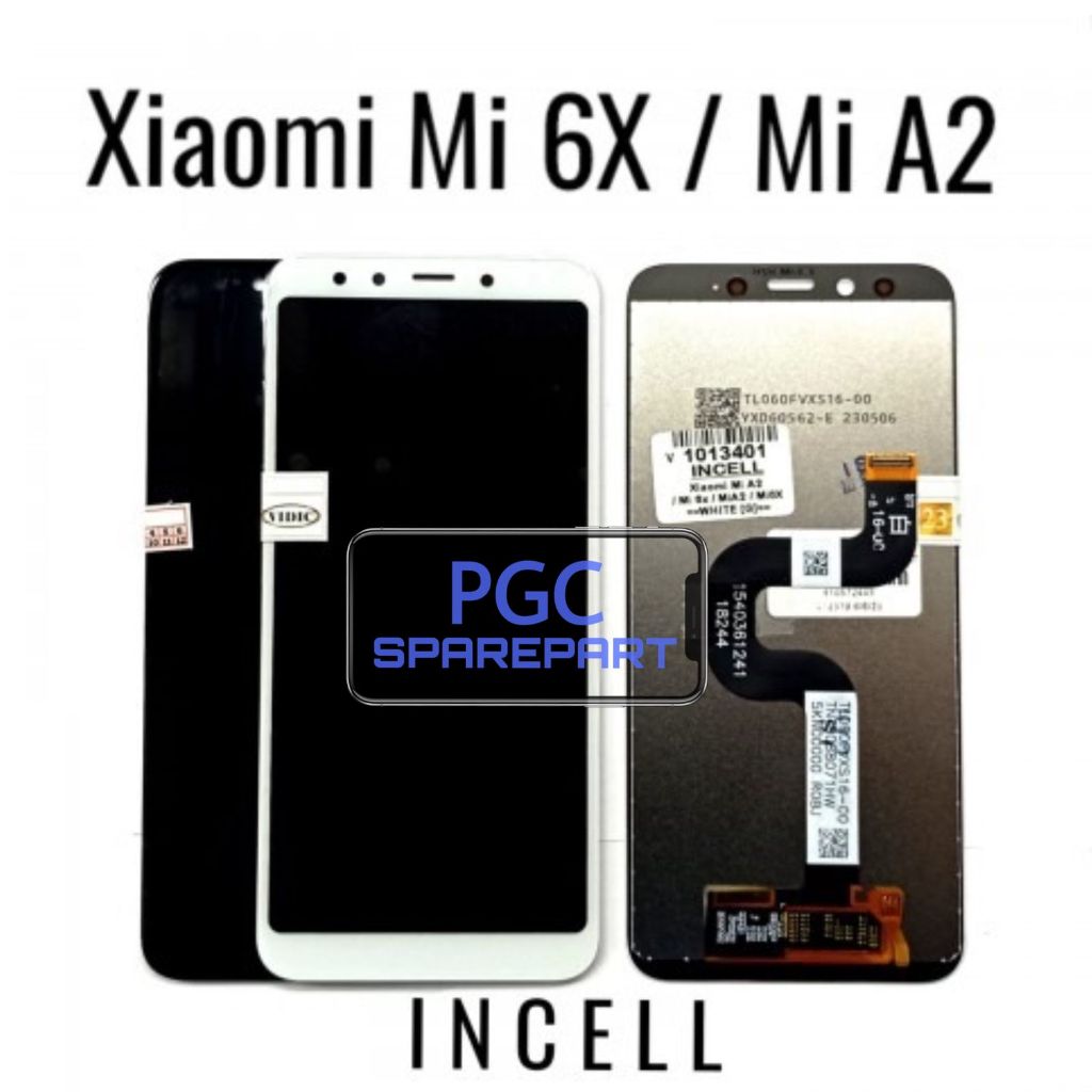Jual LCD Touchscreen Fullset Xiaomi Mi 6X / Mi A2 / Mi6X / MiA2 ...