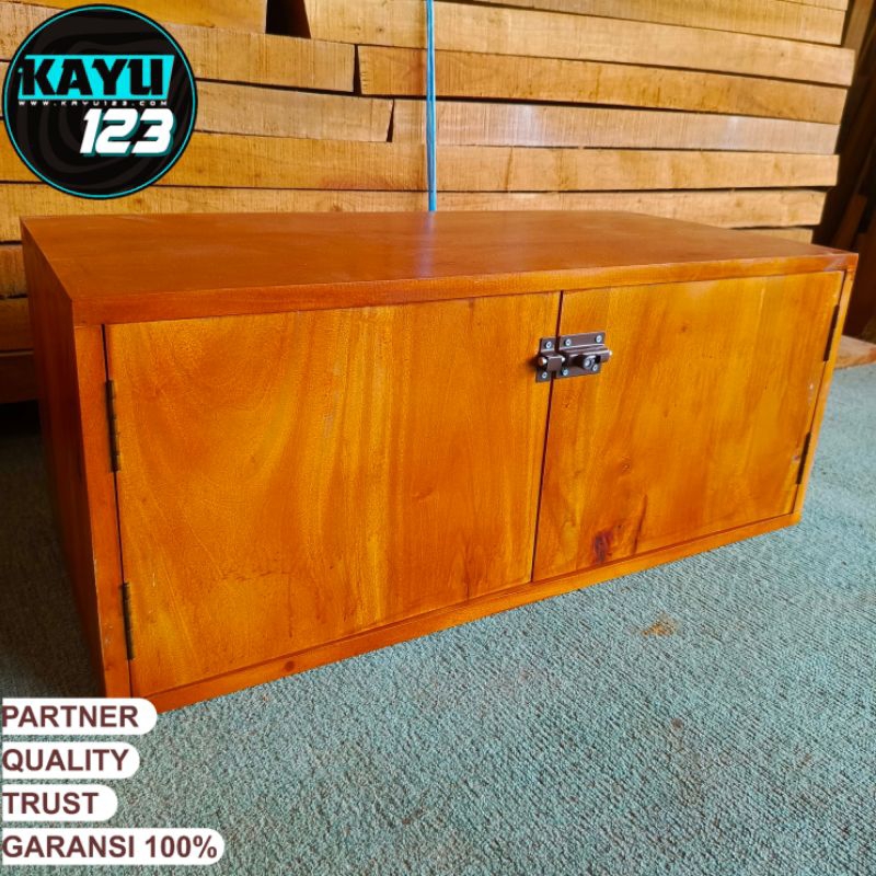 Jual Box Kayu 75x35x30 cm Box Storage Kotak Kayu Serbaguna Keranjang ...