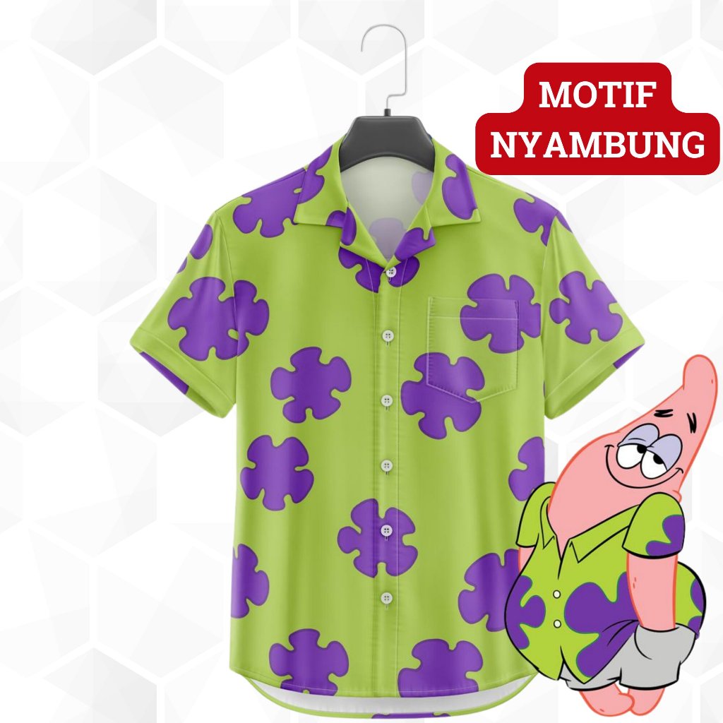 Jual GOKS Baju Kemeja Motif Cowok Cewek Bali Pantai Surfing Hawai ...