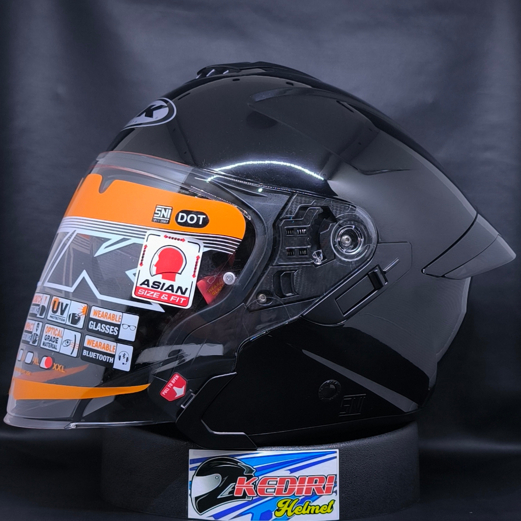 Jual Helm INK TERRA 2 Free Spoiler Double Visor Half Face Original ...