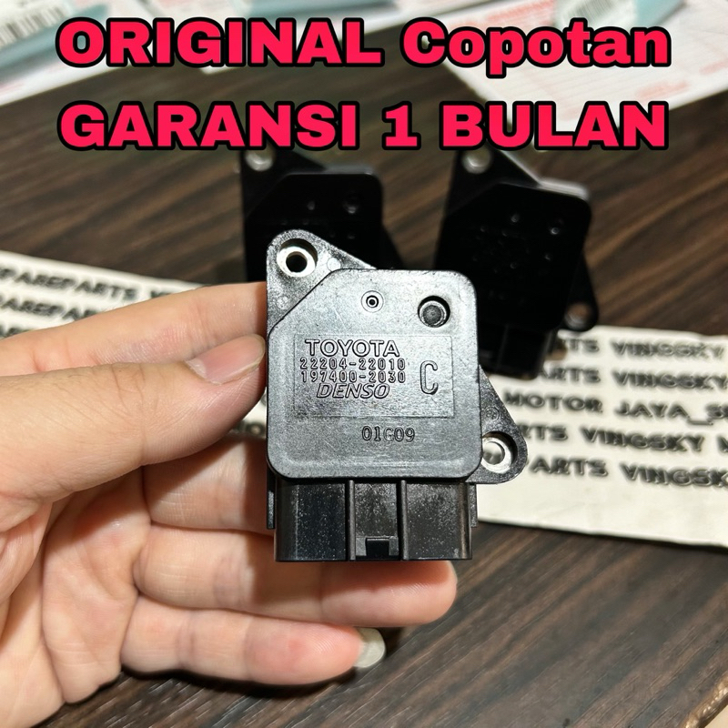 Jual Sensor MAF Mass Air Flow Toyota Vios Yaris Innova Fortuner Camry ...