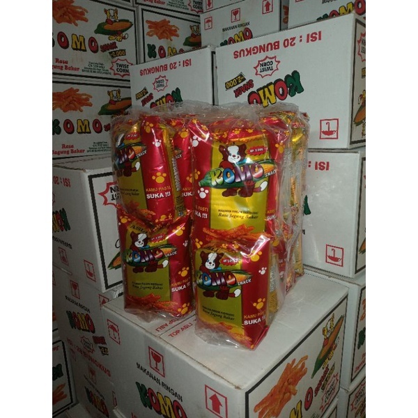 Jual Snack Komo Berhadiah Uang Bila Beruntung / Jajanan Komo / Snack ...