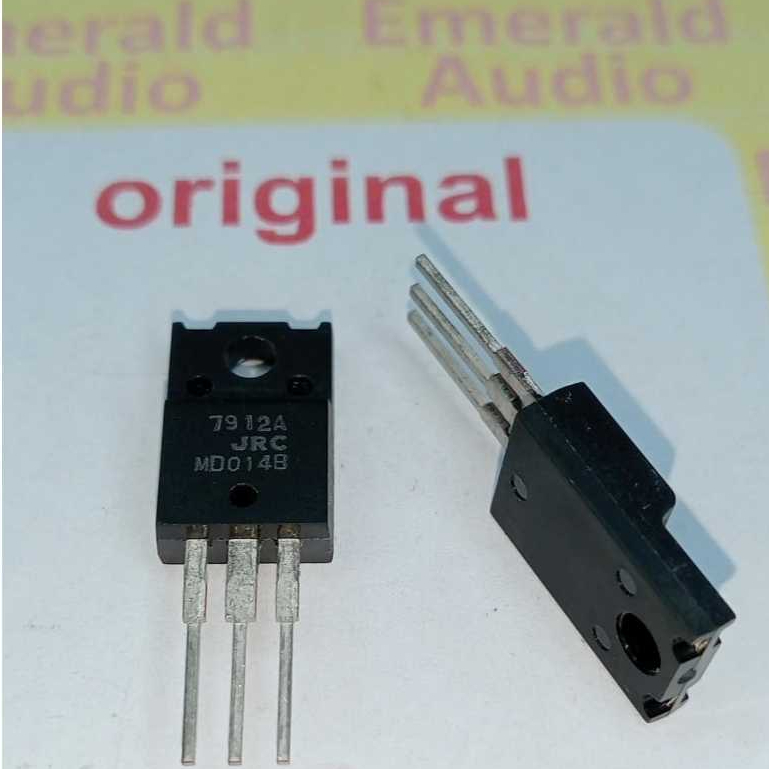Jual IC 7912A JRC NEC Original Japan Negative Voltage Regulator Output ...