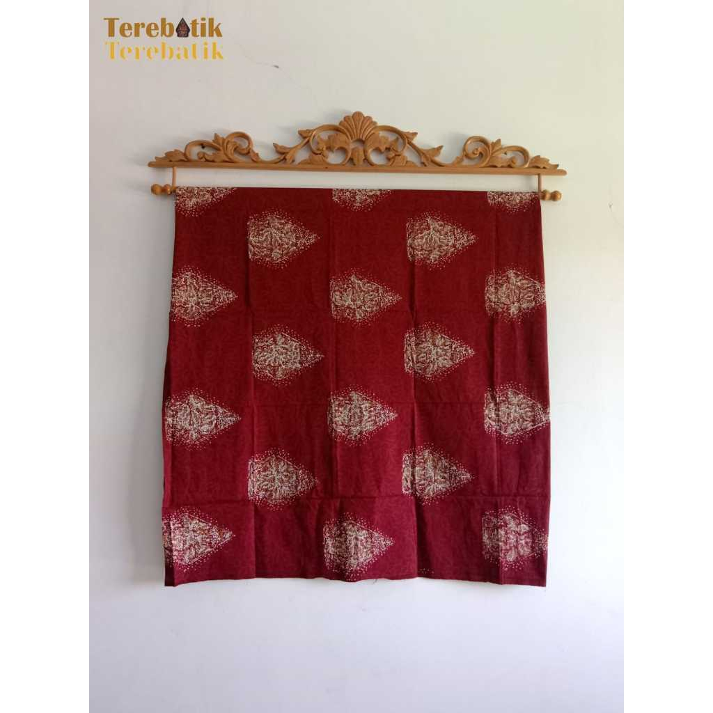Jual Kain Batik Cap| Motif Logo Tere Batik kombinasi canting Cap By ...