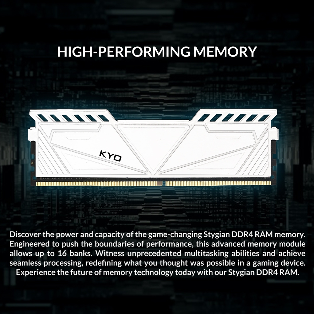 Jual KYO STYGIAN Memory DDR4 PC25600 3200Mhz 16GB 2x8GB Ram Dual ...