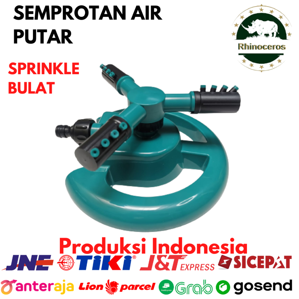 Semprotan Air Putar Sprinkle Water Rotary Sprinkler Water Sprayer Bulat