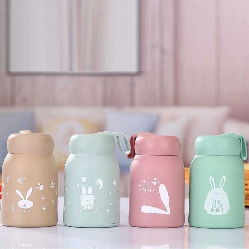 Jual [NON BOX] Botol Minum Kelinci Rabbit Aesthetic Botol Souvenir ...