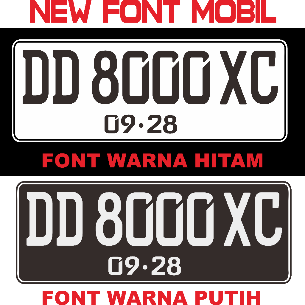 Jual STICKER Hologram dan scotlite PLAT NOMOR MOTOR DAN MOBIL || HANYA ...