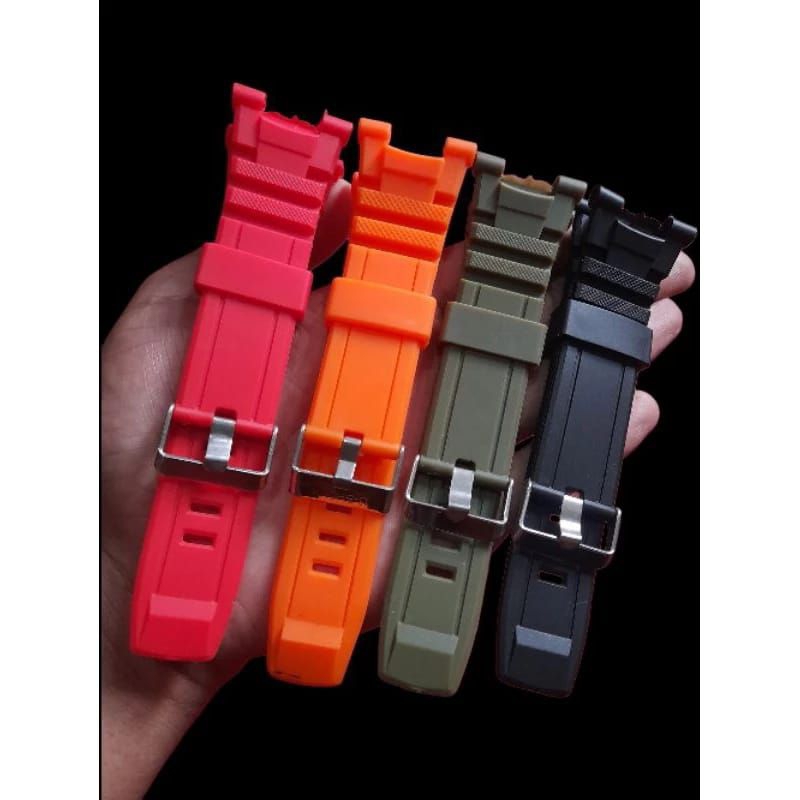 Jual strap tali jam tangan qq gw86 QQ GW-86 GW85 GW-85 Hitam merah ...