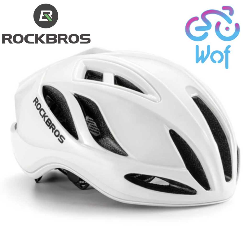 Jual ROCKBROS TS-42 White Helm Sepeda Lipat MTB Road Bike TS42