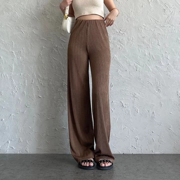 Seine Pleats Pants Celana Kulot Wanita Highwaist Knit Premium Look Korean