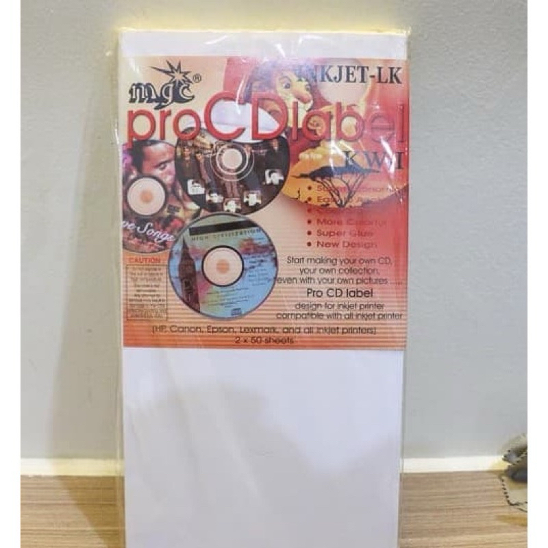 Jual LABEL MAGIC INJKET-LK (PRO CD LABEL) | Shopee Indonesia