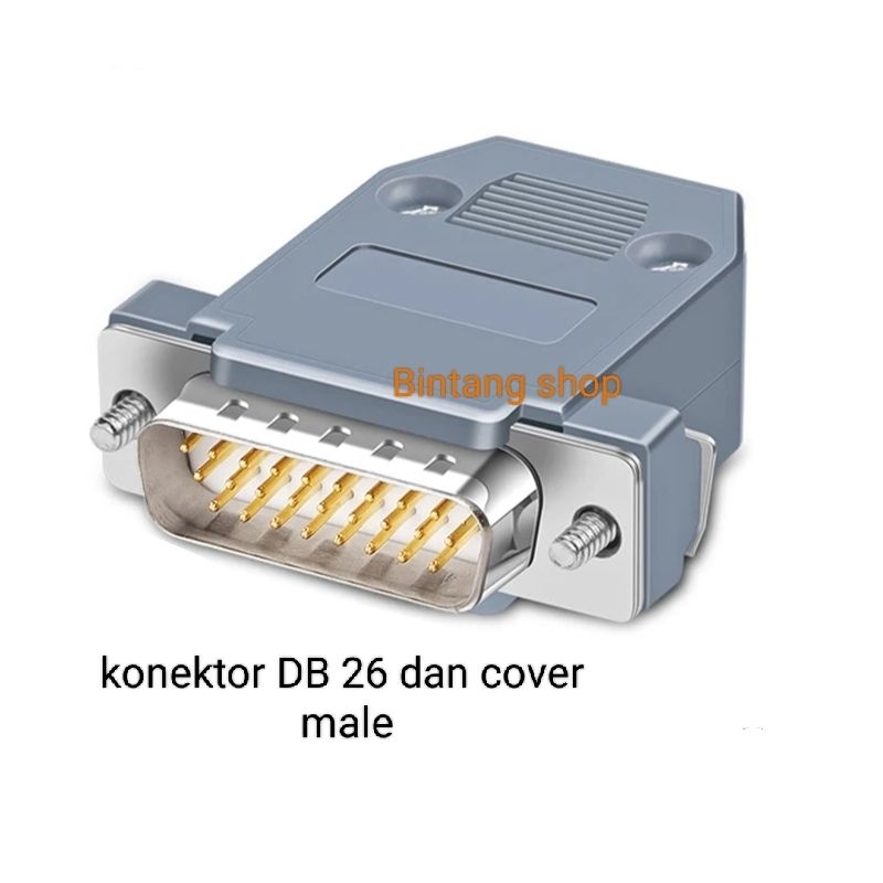 Jual Konektor DB 26 dan cover male tw 1 pcs | Shopee Indonesia