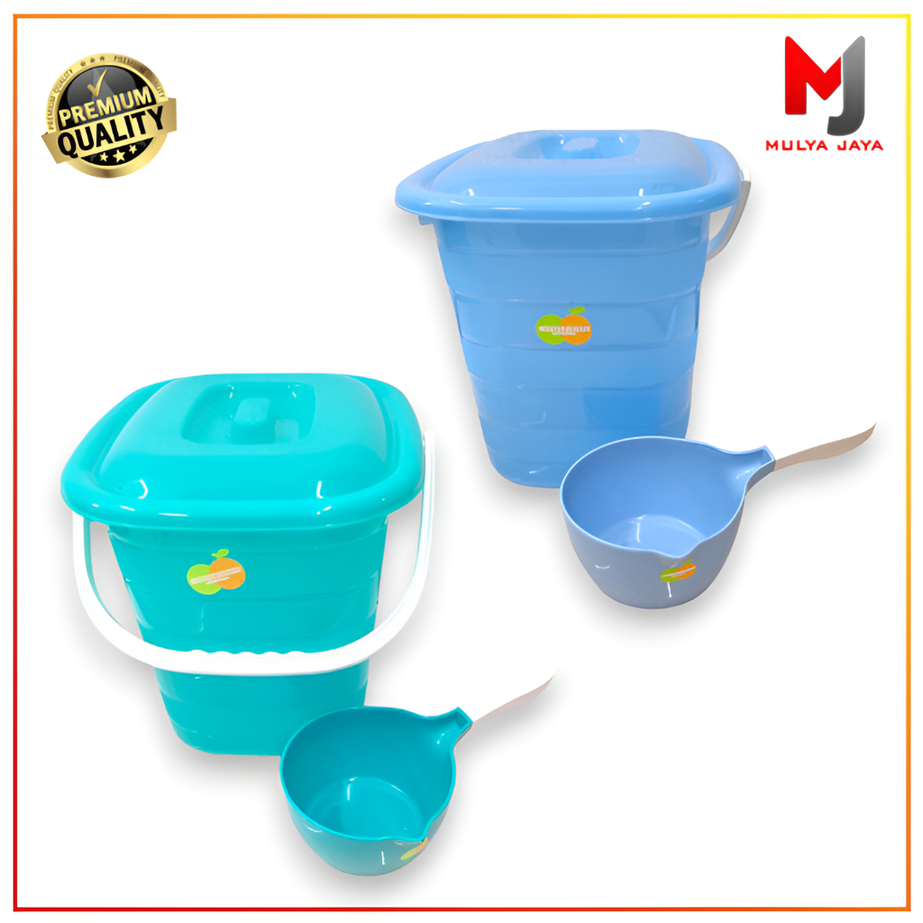 Jual Golden Sunkist Set Ember Plastik Segi Transparant Dan Gayung ...