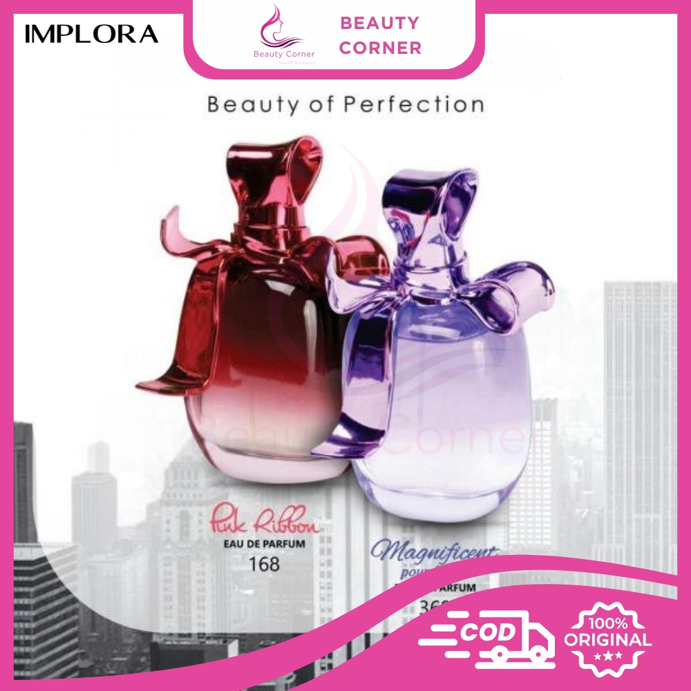 Jual Implora Parfume Model Pink Ribbon / Magnificent Series - Original ...