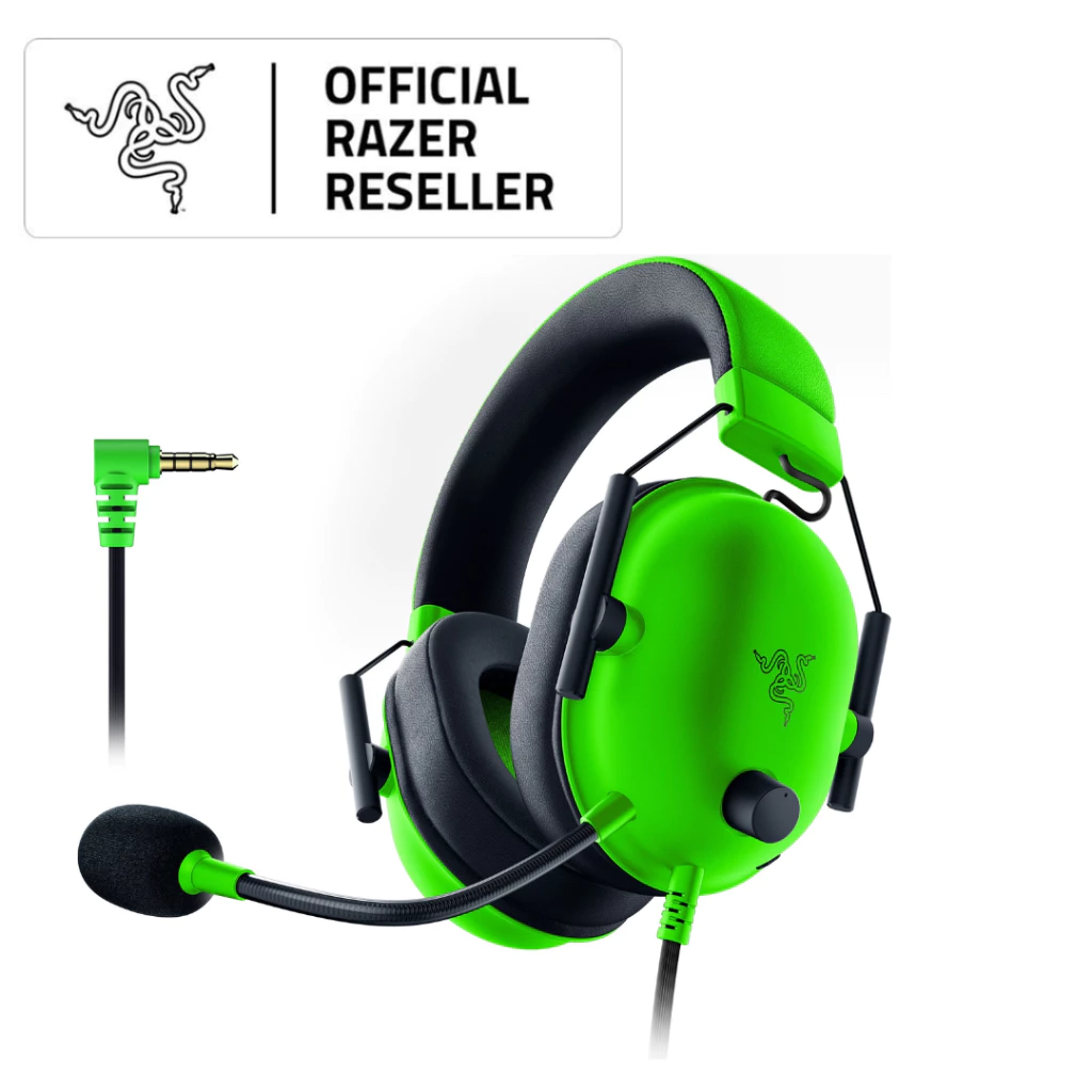 Razer BlackShark V2 X – GREEN Multi-platform wired esports headset