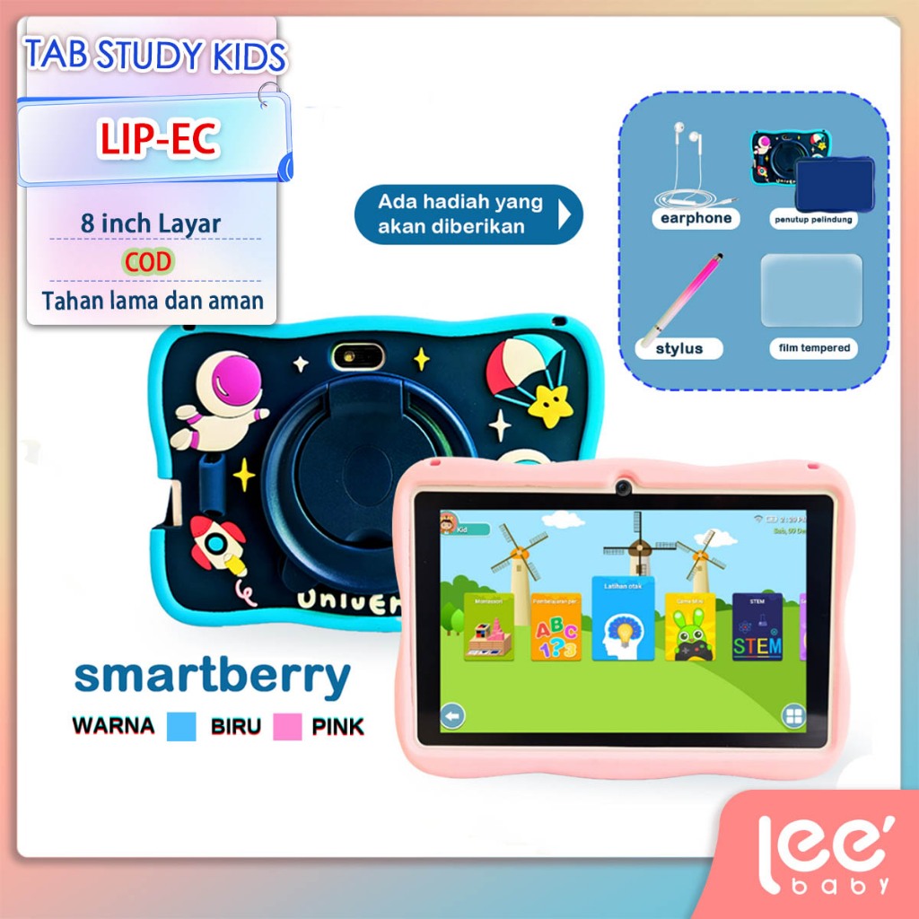 Jual LEE TAB STUDY KIDS 6GB+128GB 8in IPS Astronout Version Android 11 ...