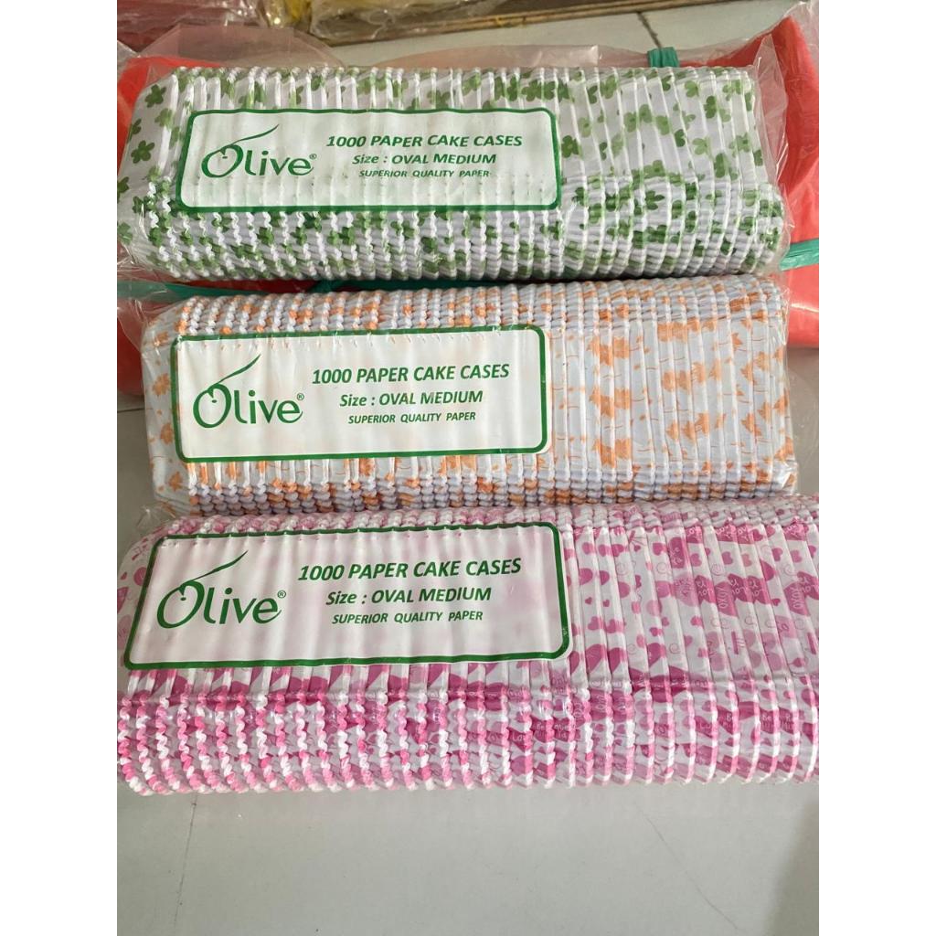 Jual PAPER CAKE CASE / CUP ROTI / CUP ROTI OVAL MEDIUM | Shopee Indonesia