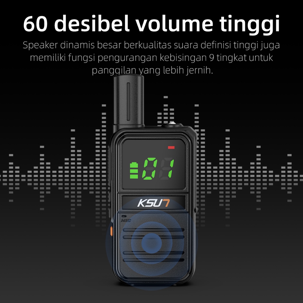 Jual KSUN X-TFSI Handy Talkie M3plus HT UHF 400-470MHz FRS PMR446 Two ...