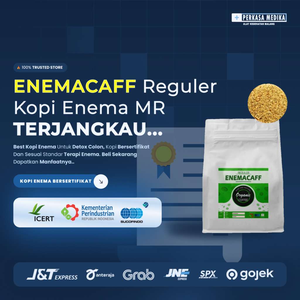 Jual KOPI ENEMA ORGANIK TERBAIK - Enemacaff Reguler LR 500gr Enema Kopi ...