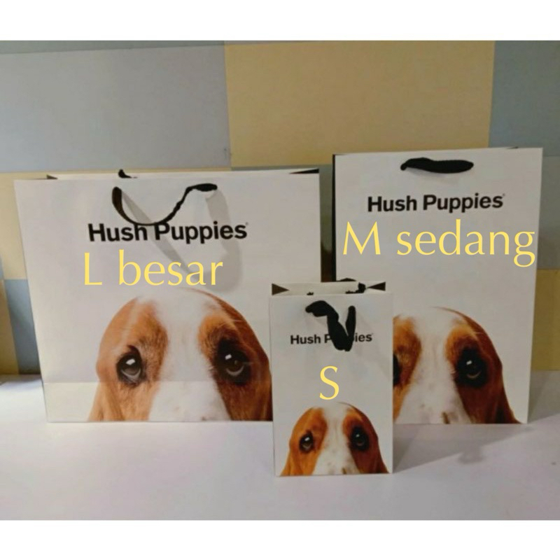 Jual ORIGINAL PAPER BAG HUSH PUPPIES ECER | Shopee Indonesia