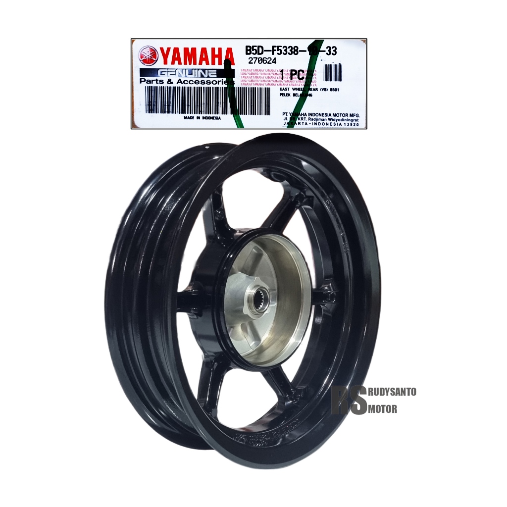 Jual Cast Wheel Rear Pelek Velg Vleg Racing Belakang Yamaha Freego ...