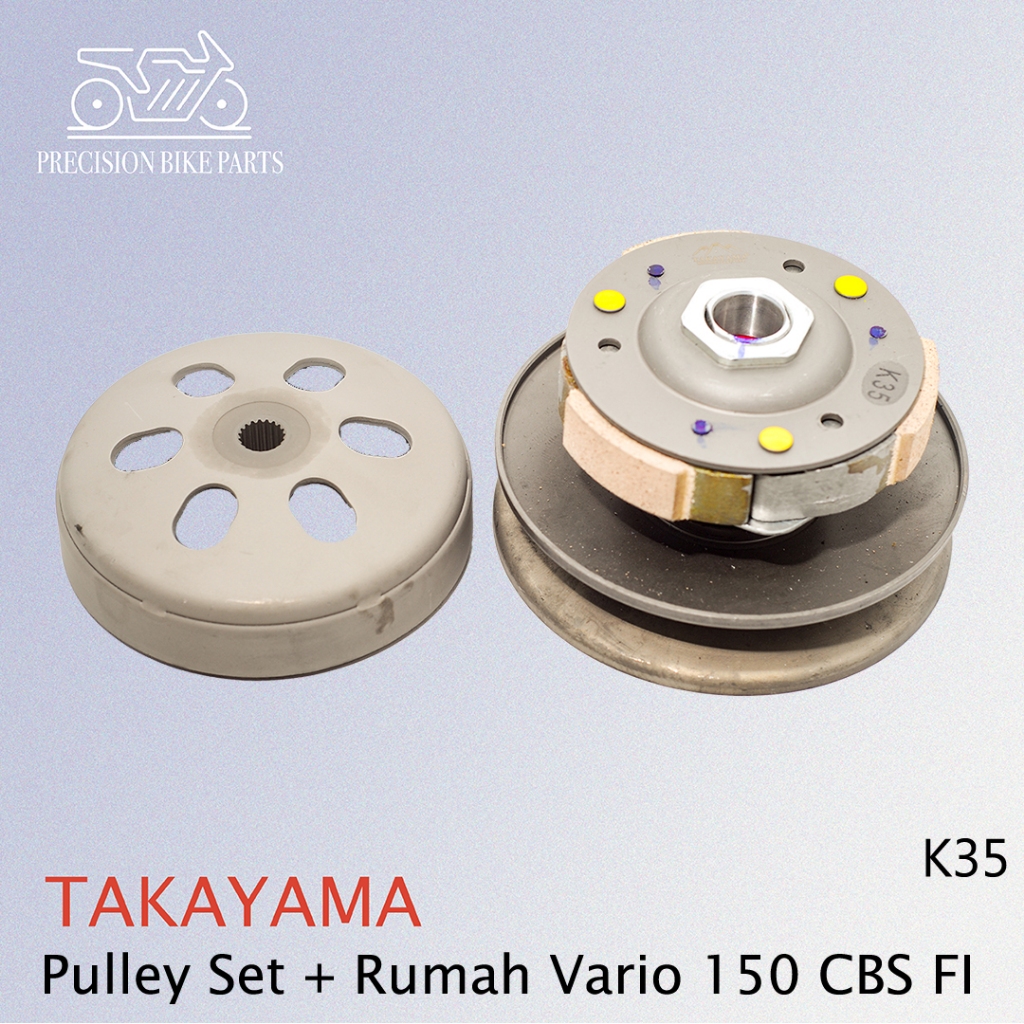Jual Takayama Pulley / Pully + Rumah Ganda Assy Vario 150 CBS FI ...