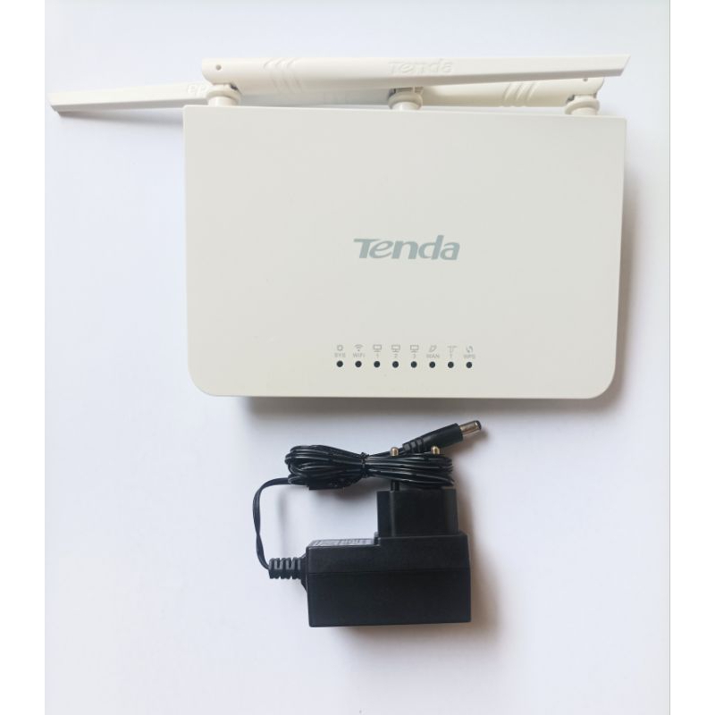 Jual Tenda F3 wireless Router 300mbps 3Antena seken lkp adaptor ...